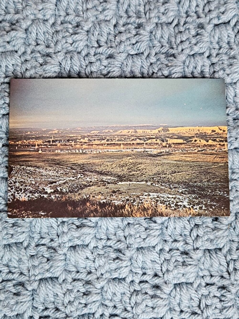 Rangely Colorado Winter Sunset Postcard